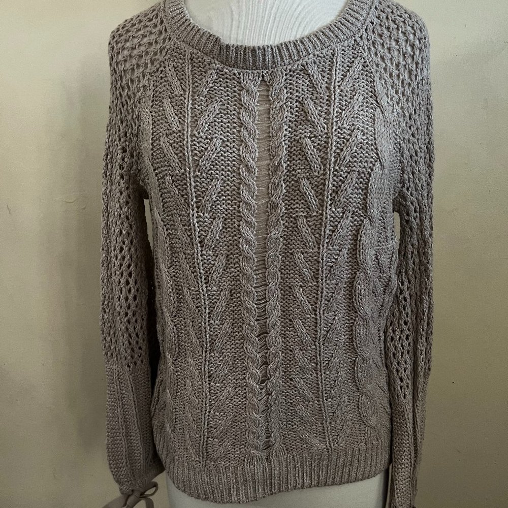 Express balloon sleeve sweater